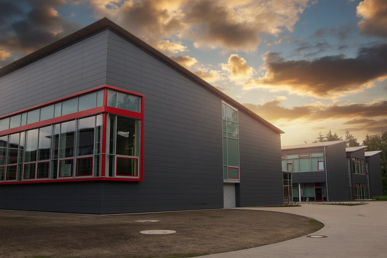 Sporthalle Gloucester School Beitragsbild